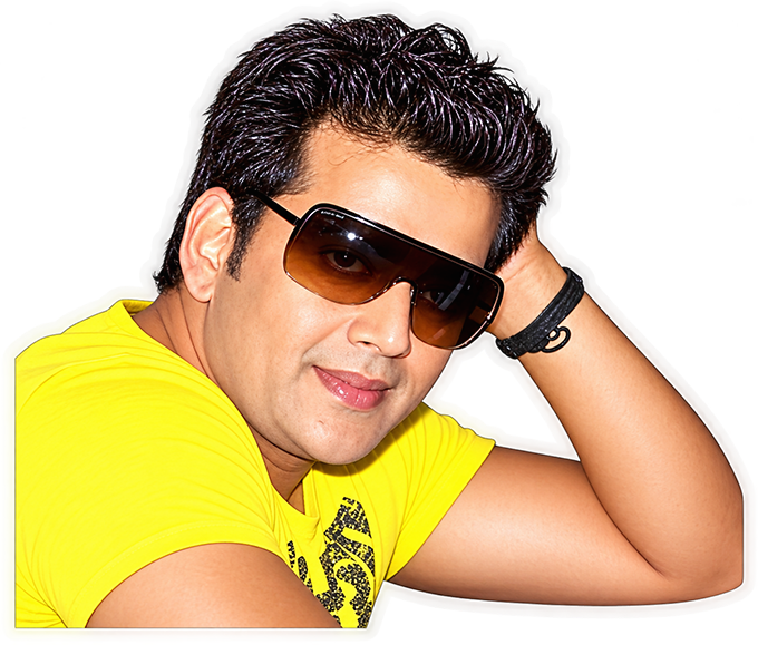 Ravi Kishan Cool Sunglasses Sticker